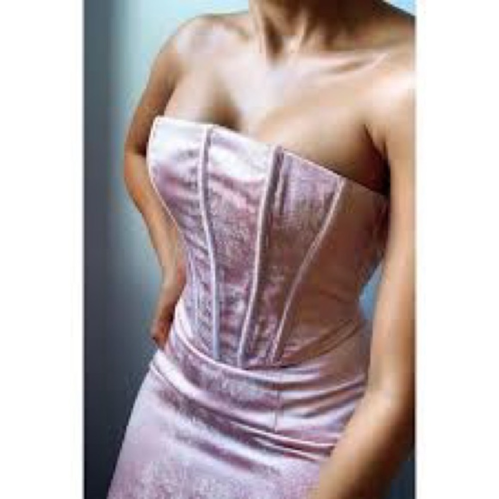 meshki tina strapless corset dress